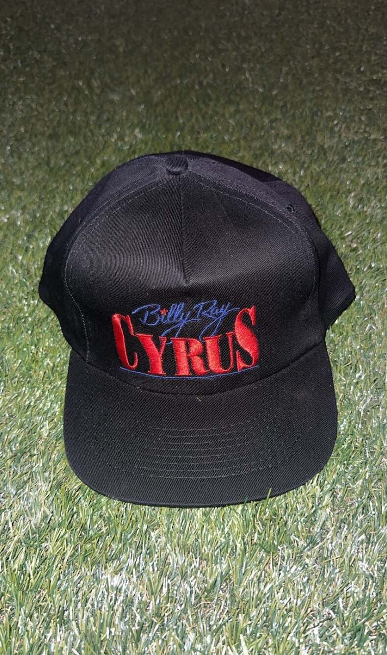 Vintage 1990s Billy Ray Cyrus Embroidered Snapback Hat